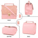 zubstore Classic Pink Colour Fashionable Sling Bags Hand Bags Zoopme Creations 
