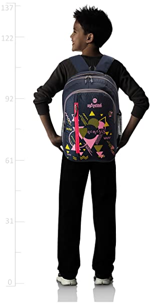 Alpha Nemesis 27 Ltrs Navy School Backpack (Vertical) backpacks Alpha Nemesis 