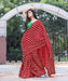 Sidhidata Textile Women's Dola Silk Foil Printed Saree With Unstitched Blouse Piece Foil Printed Saree Sidhidata Textile 
