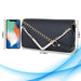 zubstore Crossbody Black Colour Slingbag For Womens & Girls Hand Bags Zoopme Creations 