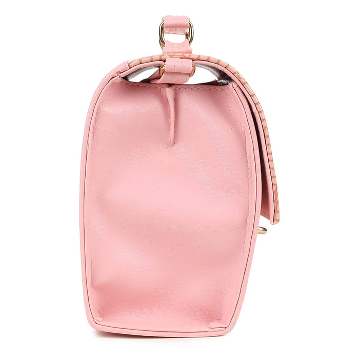 zubstore Classic Pink Colour Fashionable Sling Bags Hand Bags Zoopme Creations 