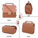 zubstore Classic Tan Colour Fashionable Sling Bags Hand Bags Zoopme Creations 