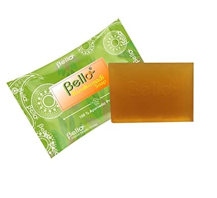 Bello Kumkumadi Soap - Hand Crafted Glycerin soap Pack of 3 Personal Care Bello Herbals 