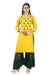 ilyana Women Kurta and Sharara Set (Yellow ,Green) Apparel & Accessories ILYANA 