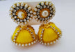 Earrings silk thread earrings Handmade jewelry silk thread earrings Sangeeta creation 