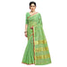 Sidhidata Women's Kota Doria Cotton Manipuri Saree With Unstitched Blouse Piece(Yellow & Green) pack of 2 Sidhidata textile 