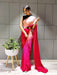 Sidhidata Women's Synthetic Ready to Wear Saree With Blouse Piece Ready to Wear Saree Sidhidata Textile Pink 
