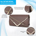 zubstore Crossbody Brown Colour Slingbag For Womens & Girls Hand Bags Zoopme Creations 