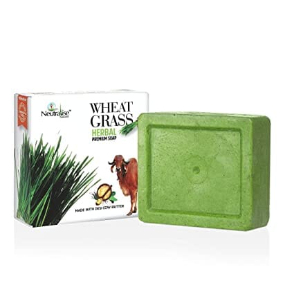 Neutralise Naturals Premium Herbal Wheat Grass Soap | Natural Soap Herbal Wheat Grass Soap Neutralise Naturals. 
