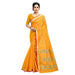 Sidhidata Women's Kota Doria Pure Cotton Saree With Unstiched Blouse Piece Pure Cotton Saree Sidhidata Textile Gold 