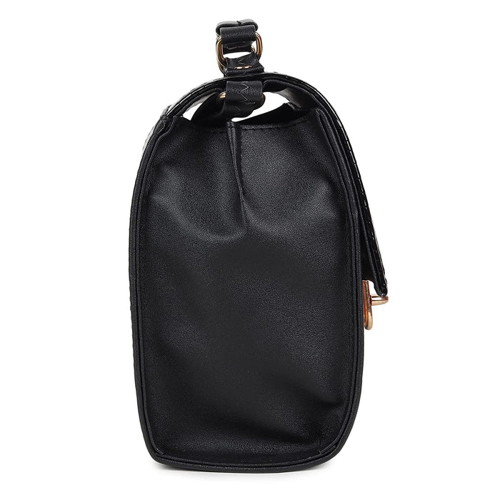 zubstore Classic Black Colour Fashionable Sling Bags Hand Bags Zoopme Creations 