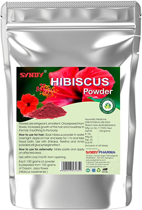 Hibiscus Powder for Hair & Skin - 100 G Personal Care Bello Herbals 
