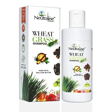 Neutralise Naturals Wheat Grass Shampoo Soft Scrub Anti Dandruff, Anti Itching, Hairfall Control Shampoo & Conditioner Neutralise Naturals. 