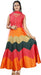 ilyana Anarkali Gown (Orange) Apparel & Accessories ILYANA 