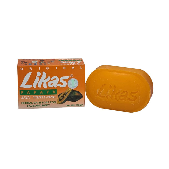 Likas Papaya Skin Whitening Soap - 135gm (Pack Of 1) Face Cream Health And Beauty 