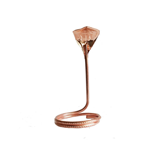Salvus App SOLUTIONS Traditional Copper Snake Naag Yantra for Shivling, for kaal sarf dosh, Home & Temple (2.8 Inch) Home Decors Salvus App Solutions 
