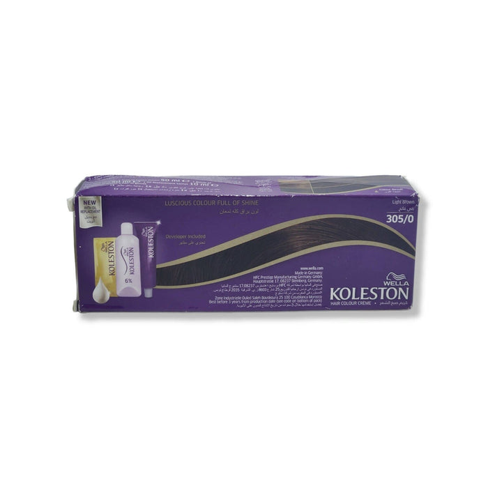 Wella Koleston Hair Color - Light Brown 305/0 Hair Colour SA Deals 