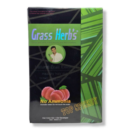 GRASS HERB'S Natural Fruit Semi Permanent Hair Dye, 1000ml - Natural Black 1000ml Hair Care SA Deals 