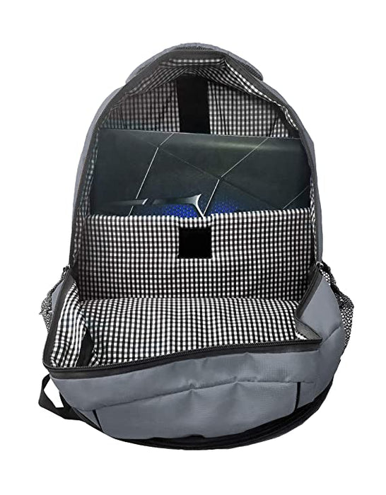 Alpha Nemesis 26 Ltrs Grey Laptop Backpack (Bliss) bags Alpha Nemesis 