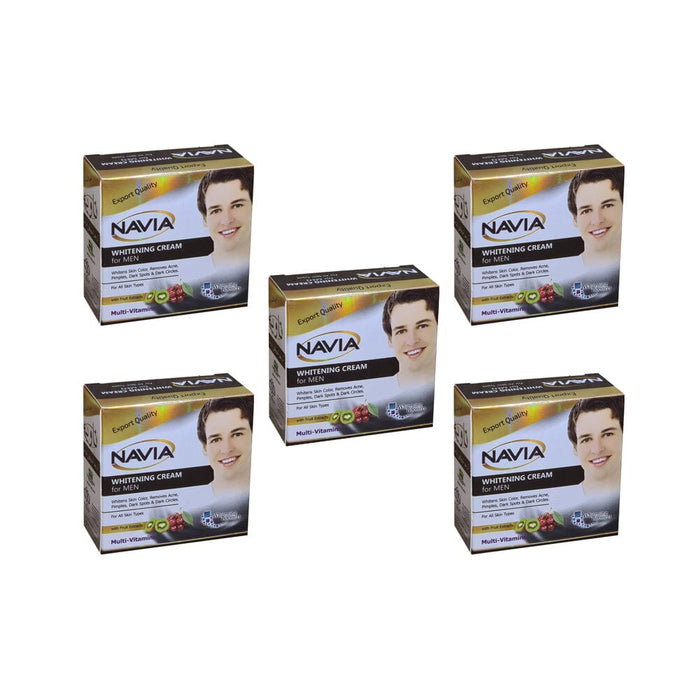 Navia Whitening Cream for men (28g) - Pack Of 5 Face Cream Health And Beauty 