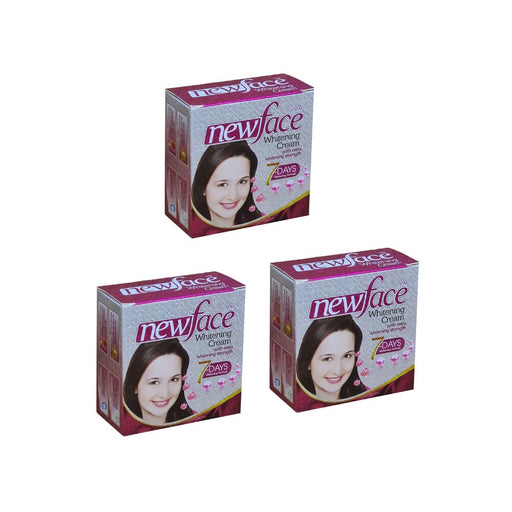 New Face Whitening Cream - 28g (Pack Of 3) Face Cream Health And Beauty 