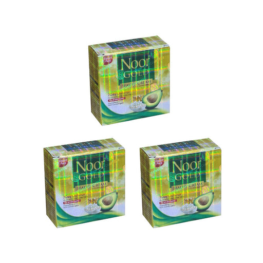 Noor Gold Beauty Cream - 28g (Pack Of 3) Face Cream Health And Beauty 