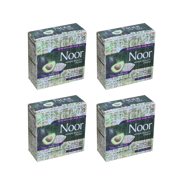 Noor Herbal Beauty Cream - 28g (Pack Of 4) Face Cream Health And Beauty 