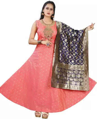 Anarkali Gown (Pink) Apparel & Accessories Iliyana 
