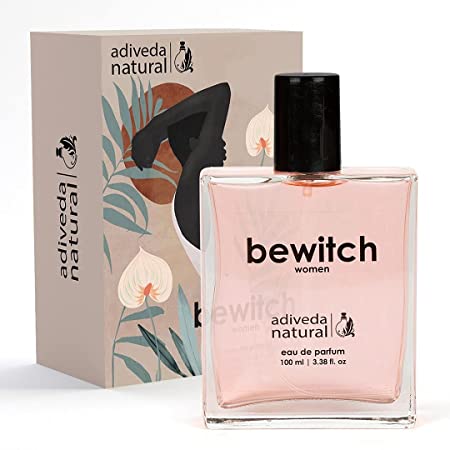 Adiveda Natural Bewitch Eau de Parfum - Sweet Amber Musk Perfume for Women - 100 ml Perfumes Adiveda Natural 