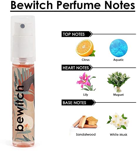 Perfume Sample/Tester/Trial Set For Women - Set Of 5, 12ml each Perfumes Adiveda Natural 