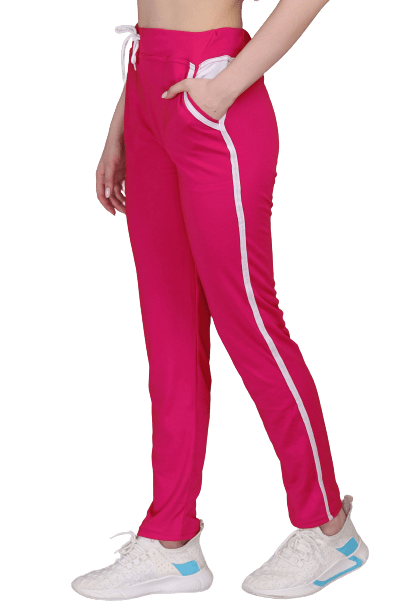 Women Striped Hosiery Pajama For Women MASKINO ENTERPRISES 30 Peach Polycotton