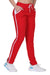 Women Striped Hosiery Pajama For Women MASKINO ENTERPRISES 28 Red Polycotton