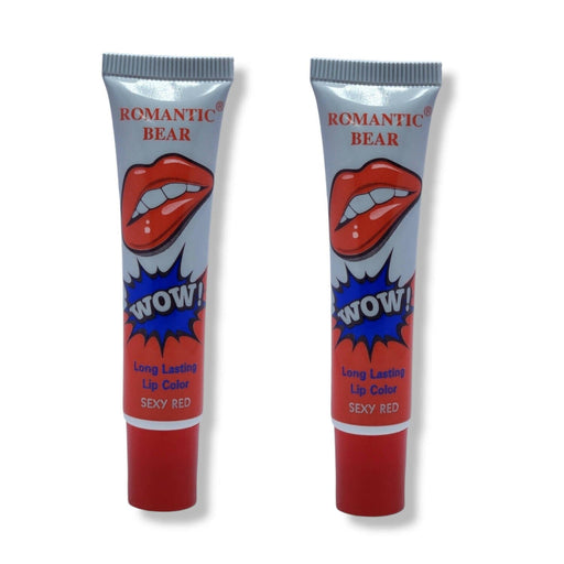 Romantic long lasting lip color Sexy Red 15g (Pack of 2) Lip Care SA Deals 