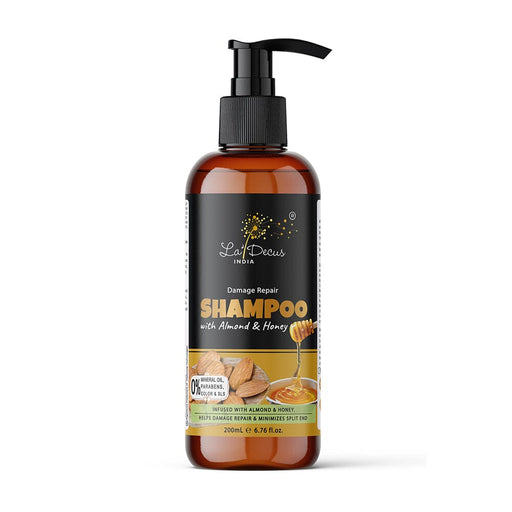 La'Decus India Damage Repair Shampoo with Almond and Honey 200 ml Shampoos and conditioner Vitalscoop technologies 