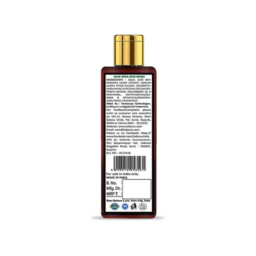 La'Decus India Aloe Vera Face Wash (100 ml) face wash Vitalscoop technologies 