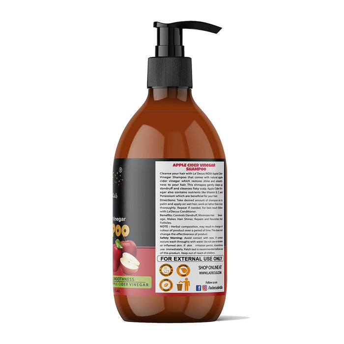 La'Decus India Apple Cider Vinegar Shampoo 500ml Shampoo Vitalscoop technologies 