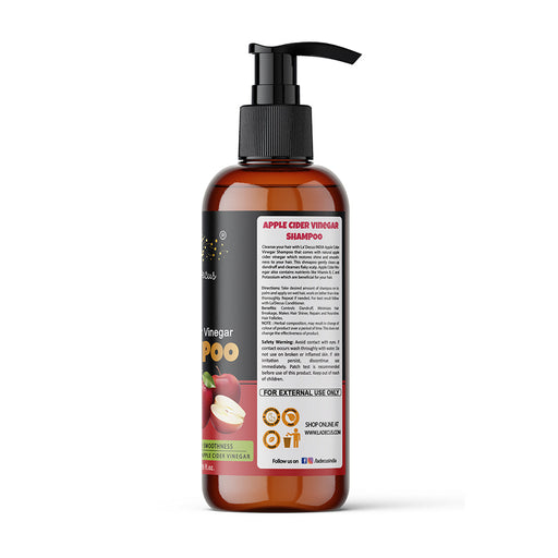 La'Decus India Apple Cider Vinegar Shampoo 200ml Shampoo Vitalscoop technologies 