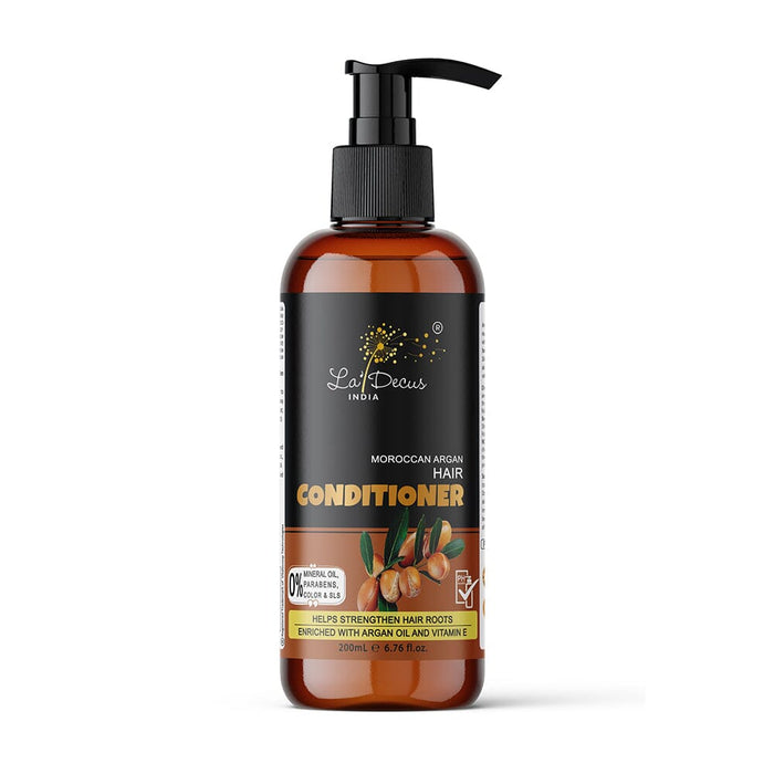 La'Decus India Argan Oil Hair Conditioner 200 ml | NO SLS, Paraben Hair care Vitalscoop technologies 
