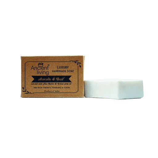 Ancient Living Avacado & Basil Luxury Handmade Soap(Set of 3) 100gm Skin Care Ancient Living 