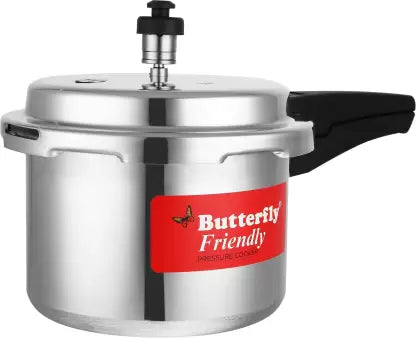 Butterfly Friendly Combo Pack 3 L, 2 L Pressure Cooker (Aluminium) cookers Livysh 