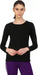 Ap'pulse Casual Full Sleeve Solid Women Black Top TOP sandeep anand 