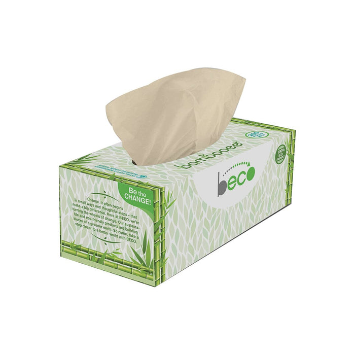 Beco Facial Tissue Carbox - 200 Pulls - Pack of 2 Facial Tissues Ecosattva 