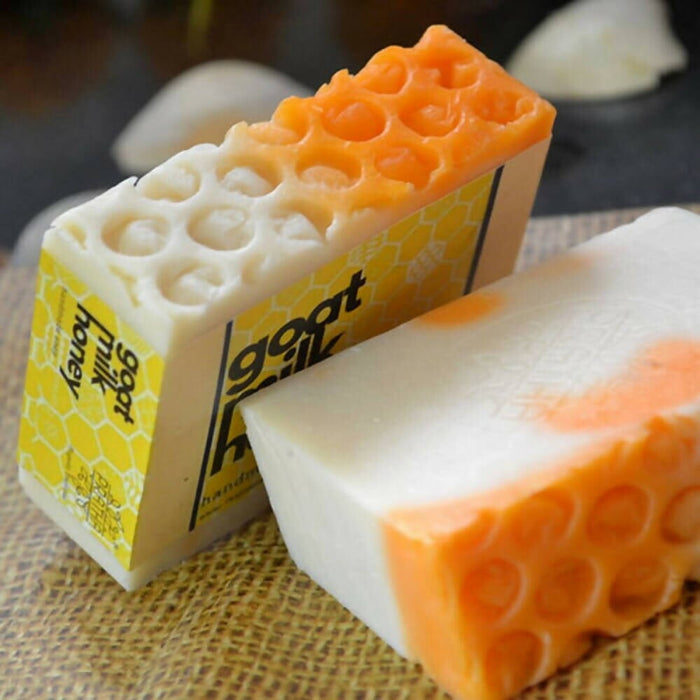 Pratha Goat Milk & Honey | Cold Process Handmade Soap Handmade soap Pratha Naturals 