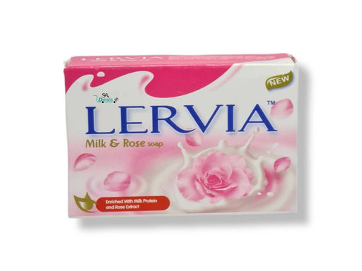 Lervia Milk And Rose Soap 90g (Pack of 3, 90g Each) Soap SA Deals 