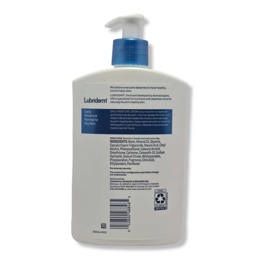 Lubriderm Daily Moisture Lotion Normal to Dry Skin 473ml Lotion SA Deals 