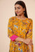 Women's Indian Kurti with Buttoned Placket and Cuff Clothing Ruchi Fashion M 