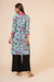 Women's Indian Kurti with Buttoned Placket and Round Mandarin Collar Clothing Ruchi Fashion M 