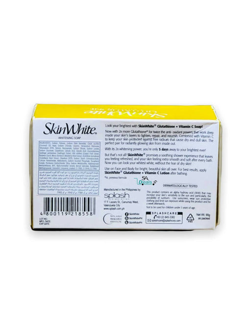 Skinwhite Glutathione Plus Vitamin C 90g Soap SA Deals 