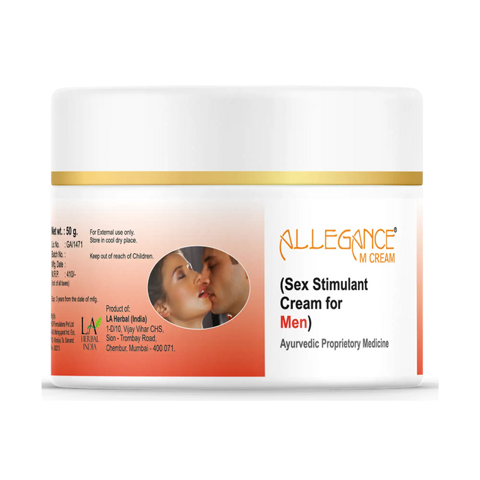 Allegance M Desire Enhancer cream for male Health & Beauty Lasky Herbals 