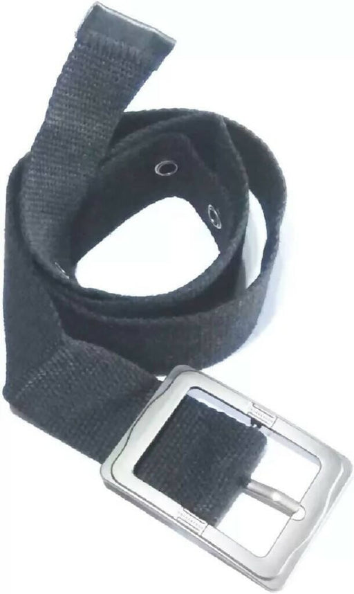 nawani Men Casual Black Fabric Belt () Fabric Belt Nawani Enterprises 